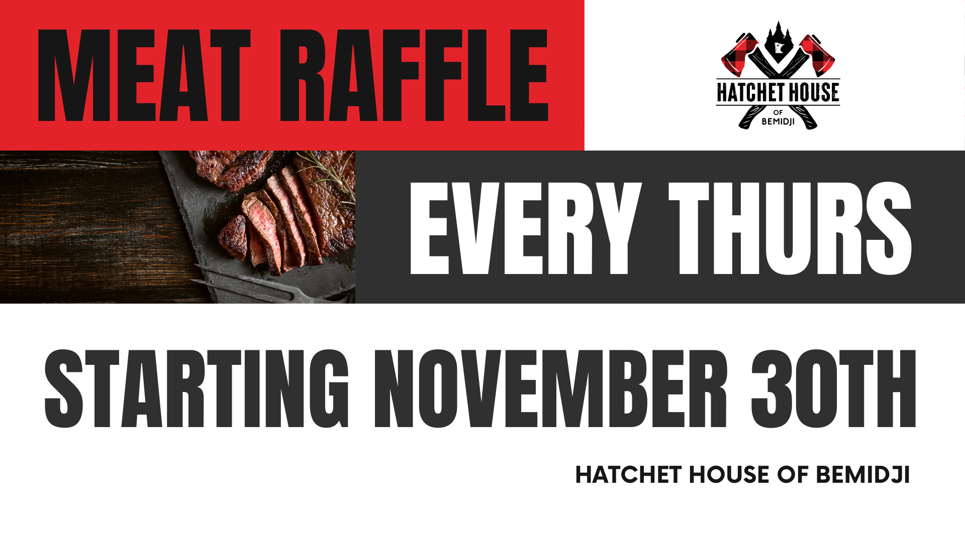 Meat Raffle Every Thursday